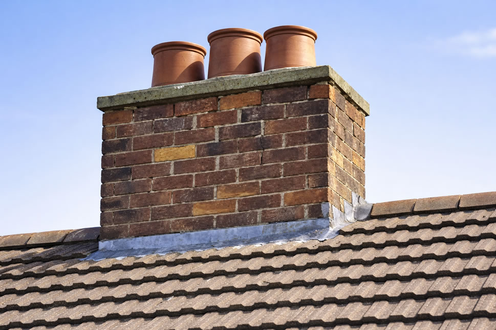 chimney repairs with chimney pots